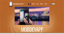 Desktop Screenshot of mobdevapp.com