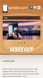 Mobile Screenshot of mobdevapp.com